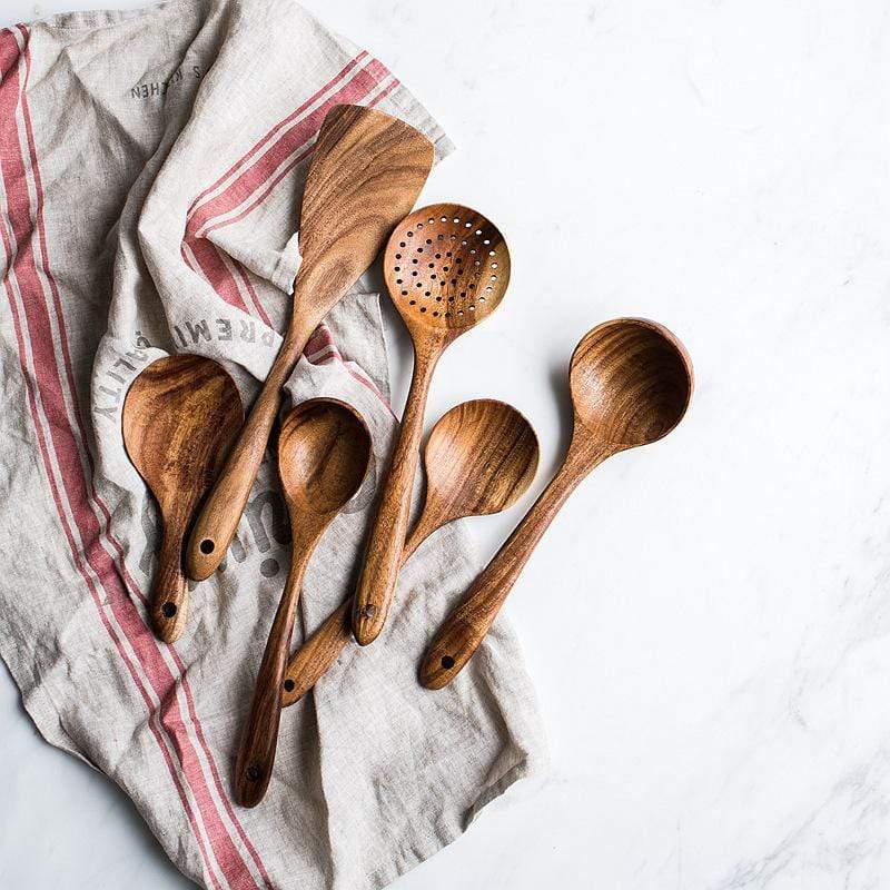 Timeless Teak Utensils Kit